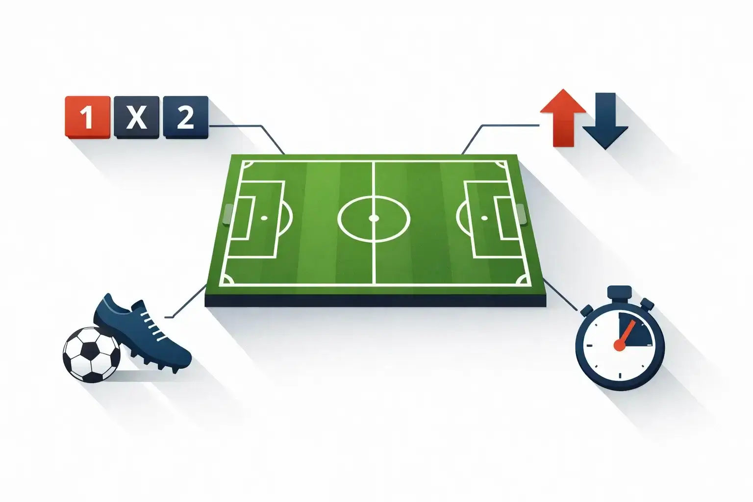 Oversigt over de mest populaere betting-markeder til fodboldkampe